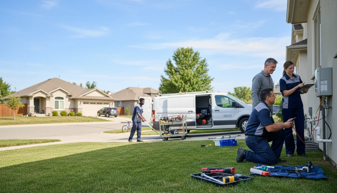 Tankless water heater service in Conway, MA